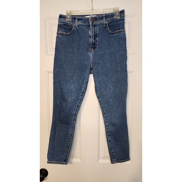 Abercrombie‎ and Fitch hi-rise super skinny Ankle Jeans Size 6S/28 - Picture 1 of 5